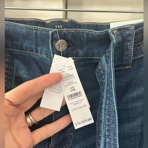 White House Black Market Dark Blue High-Rise Jeans